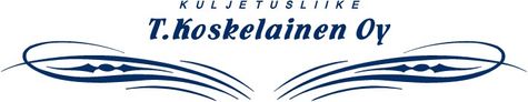 Kuljetusliike T. Koskelainen Oy-logo